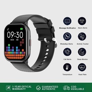 รับประกัน 1 ปี นาฬิกาสมาร์ทวอทช์ SmartWatch สัมผัสได้เต็มจอ แท้ Smart watch นาฬิกาวัดความดันโลหิต เค