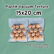 15x20 cm Embossed Vacuum Plastic Vacuum SEALER/ Embossed Vacuum Bag Plastic