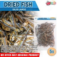 Dried Fish Dilis Large 500g / 1kg Dried Anchovies / Gourmet Dried Fish / Sun-Dried / Filipino dilis