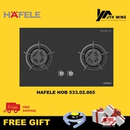 Hafele 80cm 2-Burner Gas Hob