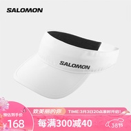 萨洛蒙（Salomon）男女款 户外运动日常轻量快干舒适休闲遮阳帽子 CROSS VISOR 白色 C20216 均码