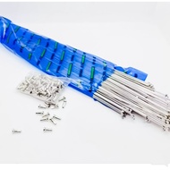 Stainless Steel Bicycle Spokes 27.5 Chrome Silver Bicycle Spokes