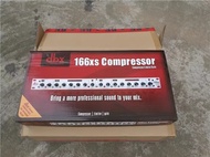 dbx 166 xs compressor limiter gate  อุปกรณ์ควบคุมสัญญาณเสียง เครื่องเสียงมืออาชีพ