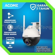 ACOME APC32 WIFI CCTV Outdoor 4MP FHD 1440P Camera PTZ Color Night Vision Waterproof - Official 1 Ye