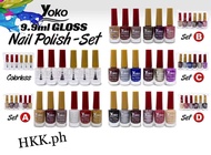 YOKO Nail Polish Set 6pcs 9.9ml
