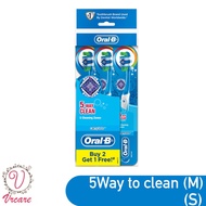 Oral-B Complete 5 Way Clean Soft Manual Toothbrush (3 Pcs) M & S