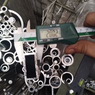 Hollow aluminum 20 x 40 x t3 x 1 meter