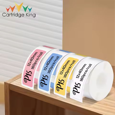 Marklife P15 Label Sticker Q30 D30 P11 P12 Thermal Label Tape Paper Self-adhesive Stickers 12x40mm 1