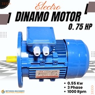 Dinamo 0.75HP Dinamo Motor 0.75 HP Electro Motor ADK 0.75HP 3Phase B5 