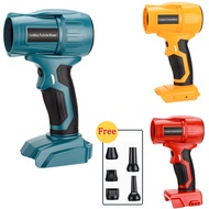 For Makita/Bosch/Dewalt/Milwaukee/Ryobi 18V Li-ion Battery 350W Portable Violent Wireless Fan Adjust