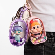 【Ready Stock】10cm15cm20cm娃外出遛娃包pvc透明包棉花娃娃展示收纳包防尘挂包10cm15cm20cm baby out20251010