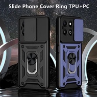 Case For Honor X7e X9d X7d X7c X6b ⭐Withlens Ring Phone Cover⭐ Shockproof Shell Bracket Car Holder T