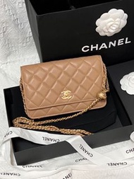 Chanel 22b 金球 奶茶 Woc