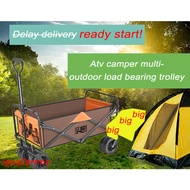 Outdoor trolley Wagon Beach camping trolley foldable trolleys cart Shopping Camping Cart tool Cart w