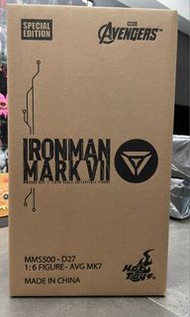 全新啡盒未開 Hottoys  Avengers Ironman Mark 7 VII MMS500 D27 Special Edition  特別版