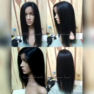 wig human hair wig wanita wig rambut asli