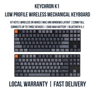 Keychron K1 SE (87 Key) -  Low Profile Wireless Mechanical Keyboard