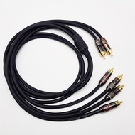 Dây Monster Cable chia 2RCA ra 4RCA có chống nhiễu dài 1.5M