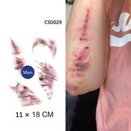 【Mars Tattoo】Common Tattoo, Colored Tattoo, Long Lasting,Temporary Tattoo Sticker, Fake Tattoo, Scar