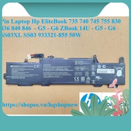 ️ Battery Hp EliteBook 735 740 745 755 830 836 840 846 - G5 - G6 ZBook 14U - G5 - G6 SS03XL SS03 933