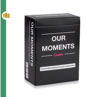 Our Moments Board Games Couple Conversation Cards Adults Games for Couple Board Games Fun Plays Part