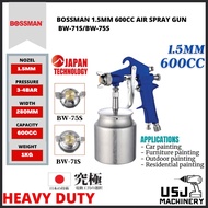 Bossman 1.5MM 600CC 3.0-4.0 Bar Air Spray Gun | BW-71S/BW-75S