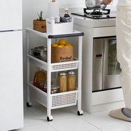 日本天馬 Unifit 33CM寬三層收納置物架(附輪)-DIY