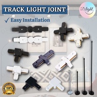 TRACK LIGHT JOINT CONNECTOR RAIL TRACK EXTENSION ROD BLACK / WHITE TRACK LIGHT JOINTER I JOINT TRACK