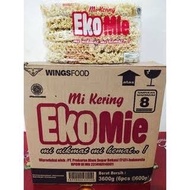 1 dus isi 6pak ekomie Mie Kering Eko Mie 1dus Eko mie 3600gr