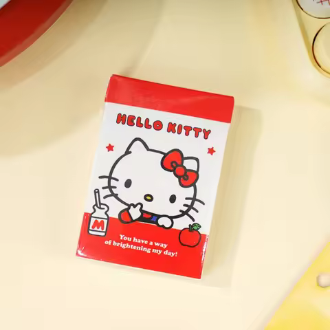 Genuine Sanrio Hello Kitty Sticker Book Kuromi Melody Cinnamoroll Mini Hand Account DIY Decorative S