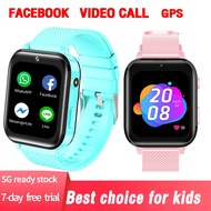 4G Kids Smart Watch Phone 4G Whatsapp  LINE Video Call GPS Tracker SOS Call Face