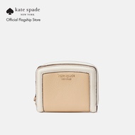 Kate Spade New York Womens Knott Colorblocked Small Compact Wallet