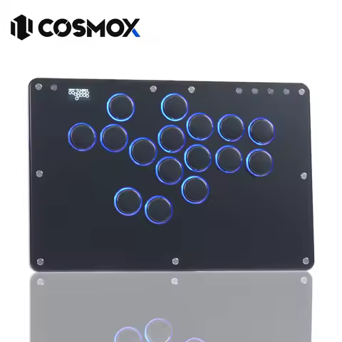 Haute42- COSMOX Anniversary Fighting Gaming Joystick Arcade Leverless Controller For PC/ PS4/PS5 Swi