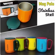 [ YM ACC ] Dubblin Mug Thermos POLO Stainless Steel Gelas Cangkir Termos