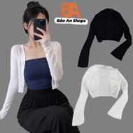 K-32. Women's thin and light paper elasticJacket, medium shape, length 40cm, Free Size under 54kg