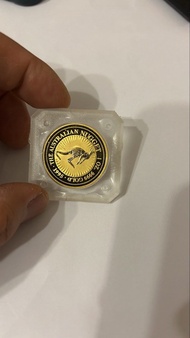 1995年澳洲袋鼠（金塊）純金幣，重量為 1盎司，純度達 .9999（24K金）
