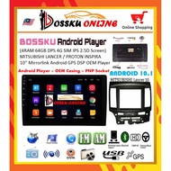 MITSUBISHI LANCER / PROTON INSPIRA 10'' (360 CAMERA 8GB RAM 128GB CARPLAY DPS 4G SIM IPS 2.5D Screen) Android OEM Player