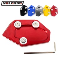 For YAMAHA YZF-R3 YZF-R25 YZF R3 R25 MT-03 MT-25 MT03 Motorcycle Kickstand Foot Side Stand Extension