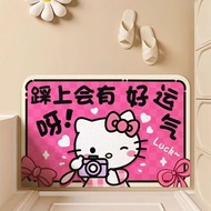 【L.j男装店fusuu.my】  zh硅藻泥地垫HelloKitty浴室吸水垫防滑入户门地垫卡通耐脏除尘地毯 c 【0901aCXYqgmF9】