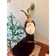 Peacock Feather Crown. Peacock feather headdress. Beautiful crown Traditional costume crown.