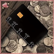 Purelove> La Linea Funny Anime Pattern Credit Card Sticker Used For EBT, Transportation, Keys, Credi