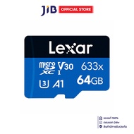 64 GB MICRO SD CARD (ไมโครเอสดีการ์ด) LEXAR HIGH-PERFORMANCE 633X BLUE SERIES (LMS0633064G)