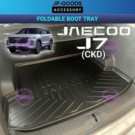JAECOO J7 / J7 PHEV Rear Trunk Boot Tray Cargo Slider TPO Tray Foldable Mat Accessories Interior