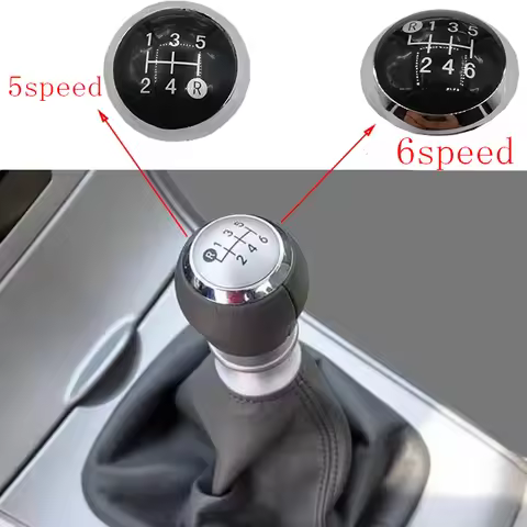 5/6 Speed Gear Shift Knob Cap Cover Emblem Badge Lever Shifter Cap For TOYOTA Corolla RAV4 AVENSIS Y
