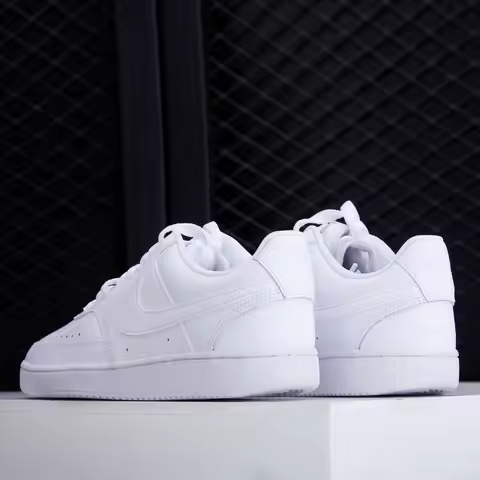 Nike Genuine Court Vision Low Unisex Low-top Durable Sneakers CD5434-100