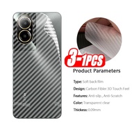 Realme C67 2023 3D Back Carbon Fiber Phone Screen Back Film for Realme C67 C 67 67C RealmeC67 4G 5G 