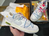Nike dunk low off white Lot 38