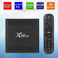 X96 AIR Android Set Top BOX S905X3 Android 9.0 Dual Band WIFI Bluetooth Gigabit 8K TV BOX
