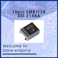 10pcs SMBJ15A DO-214AA TVS Surge Suppression Diode