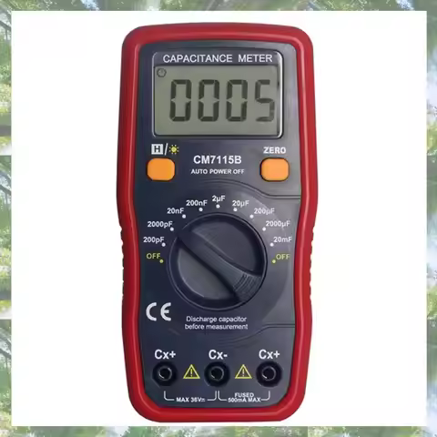 2025 Trend CM7115B Capacitance Meter Digital Multimeter LCD Display Measurement Tool,CM-7115A Upgrad